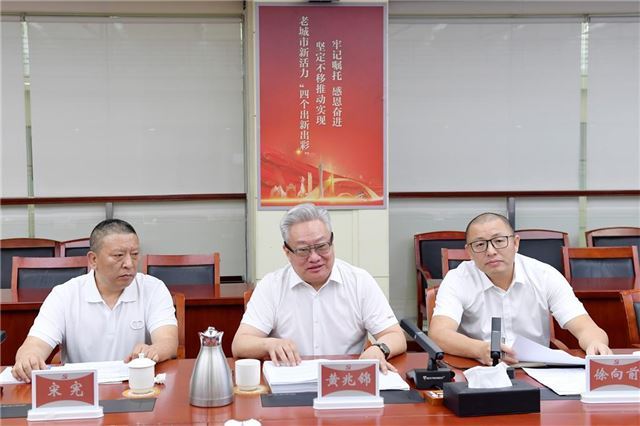 我会执行理事长黄兆锦一行到访广州市南沙区政府座谈交流